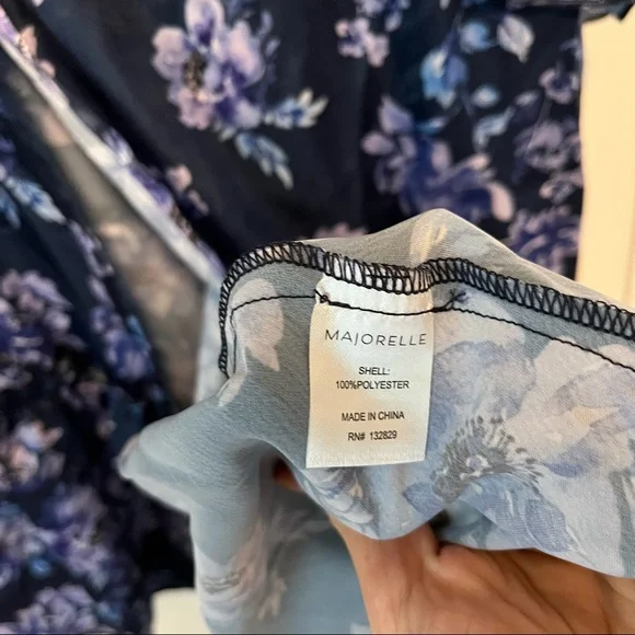 MAJORELLE Tallulah Skirt in Rainwater Blue - Picture 5 of 7